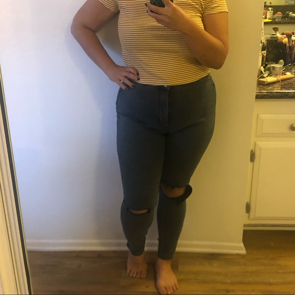 Top shop jeggings Joni size W36 L30